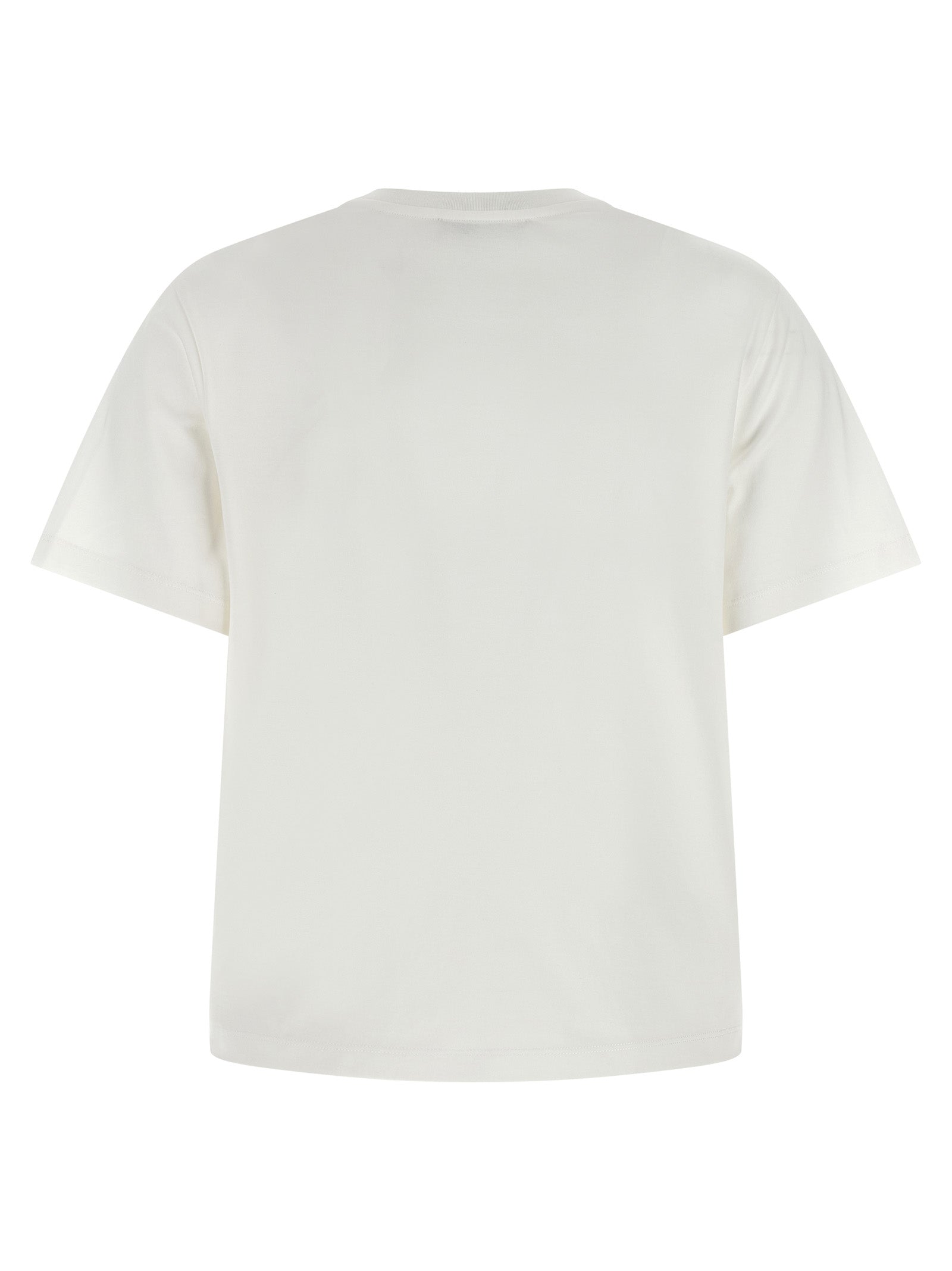 Tory Burch 100% Cotton t-shirt in white — view 2