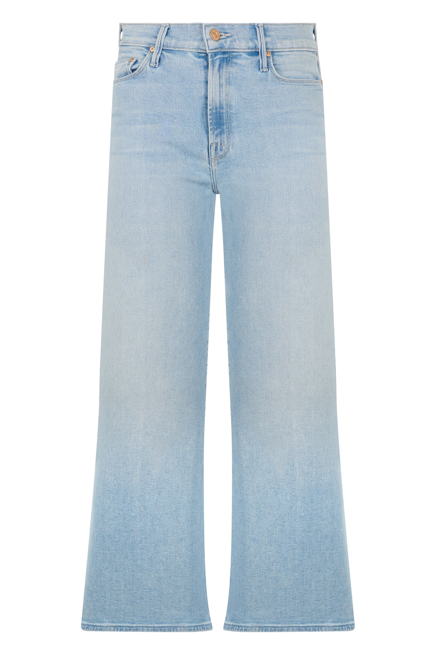 Jeans Bell-Bottom Light Blue Cotton Flared