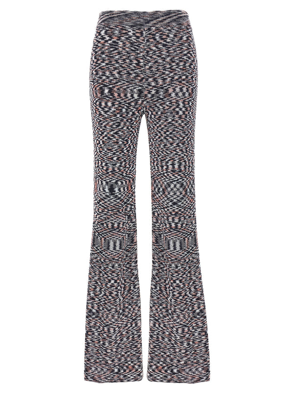 Missoni 65% viscose trousers in multicolor