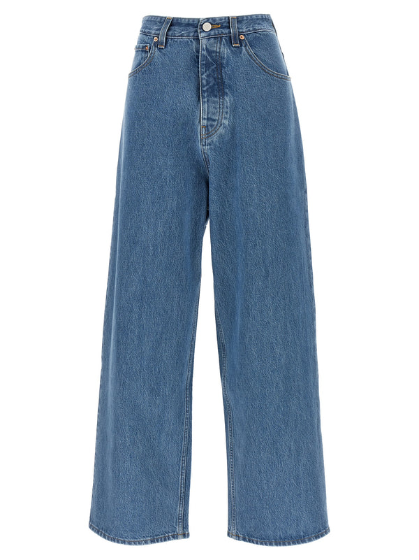 Vetements 100% cotton jeans in blue
