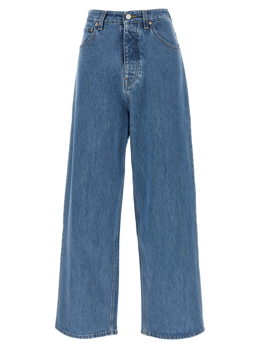 Vetements 100% cotton jeans in blue