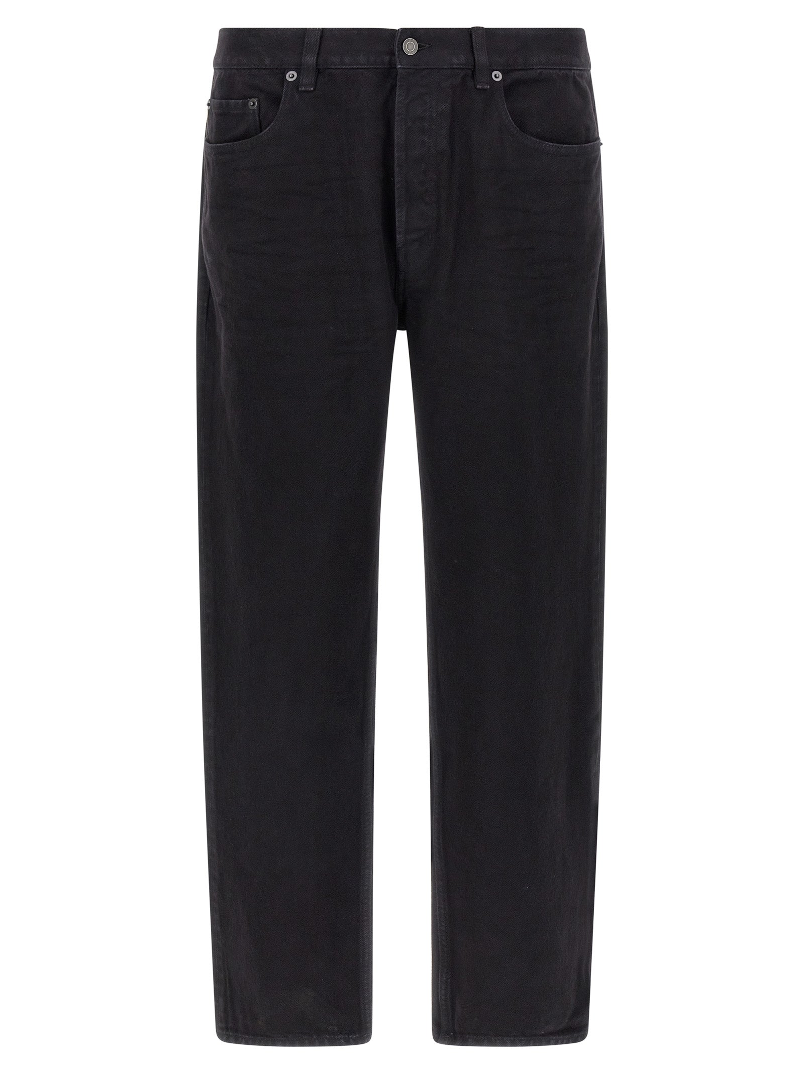 SAINT LAURENT ブラックデニム Saint Laurent Men's Mick Jeans — Black