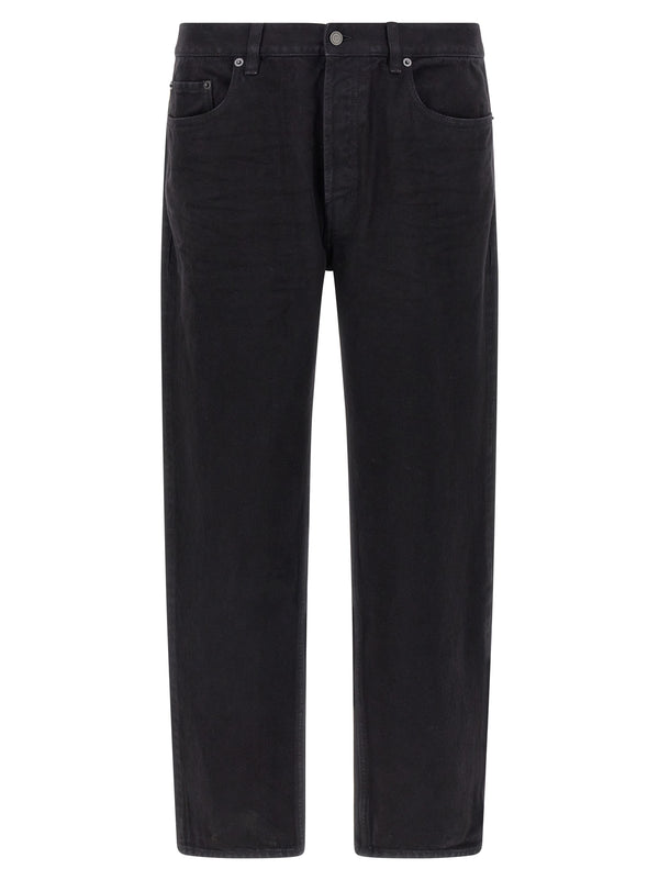 Saint Laurent 100% Cotton jeans in black
