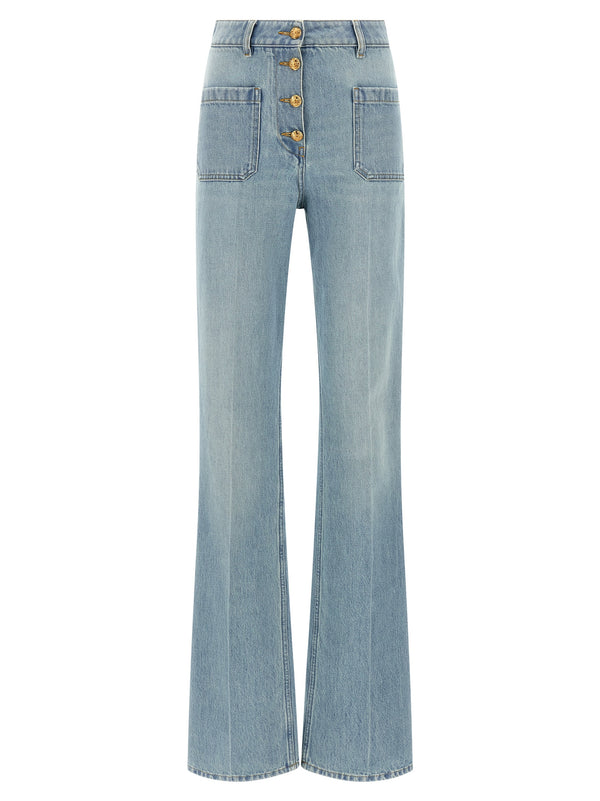 Valentino Garavani 100% cotton jeans in blue