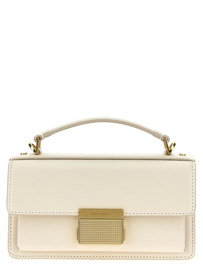 White Cowhide Handbag Bag