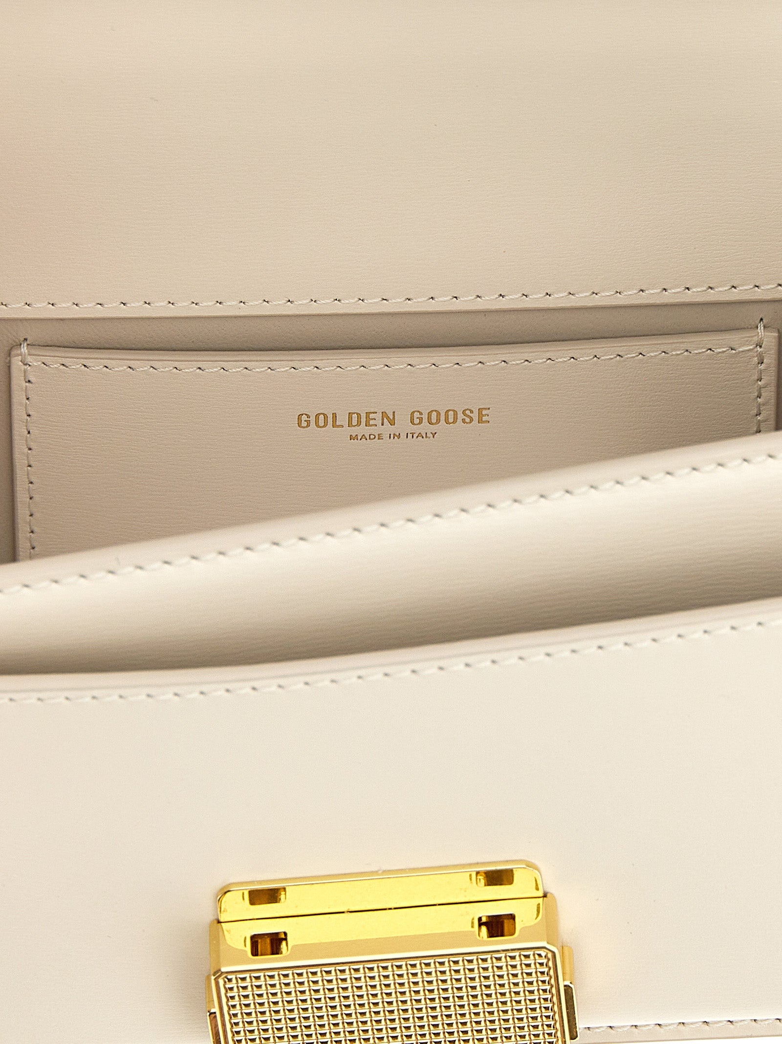 White Cowhide Handbag Bag