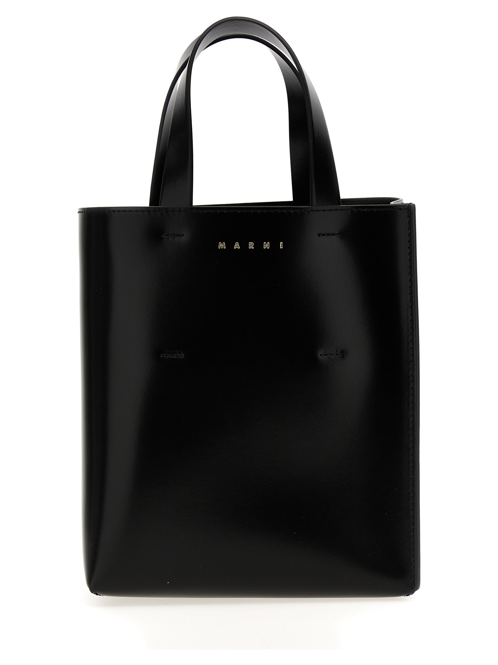Black Calfskin Handbag Bag