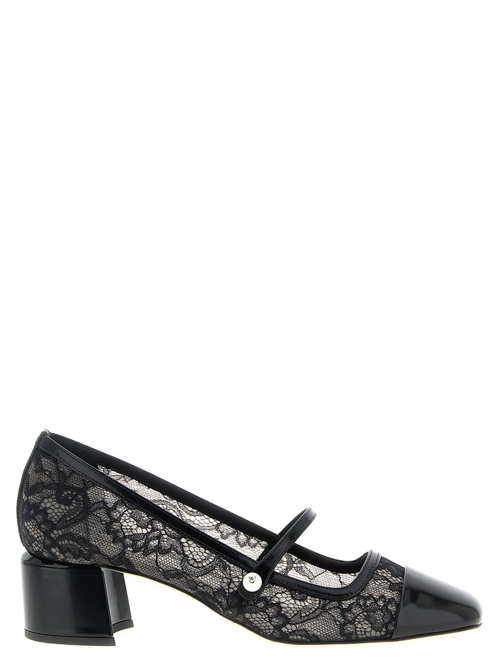 Jimmy Choo Mesh pump in black
