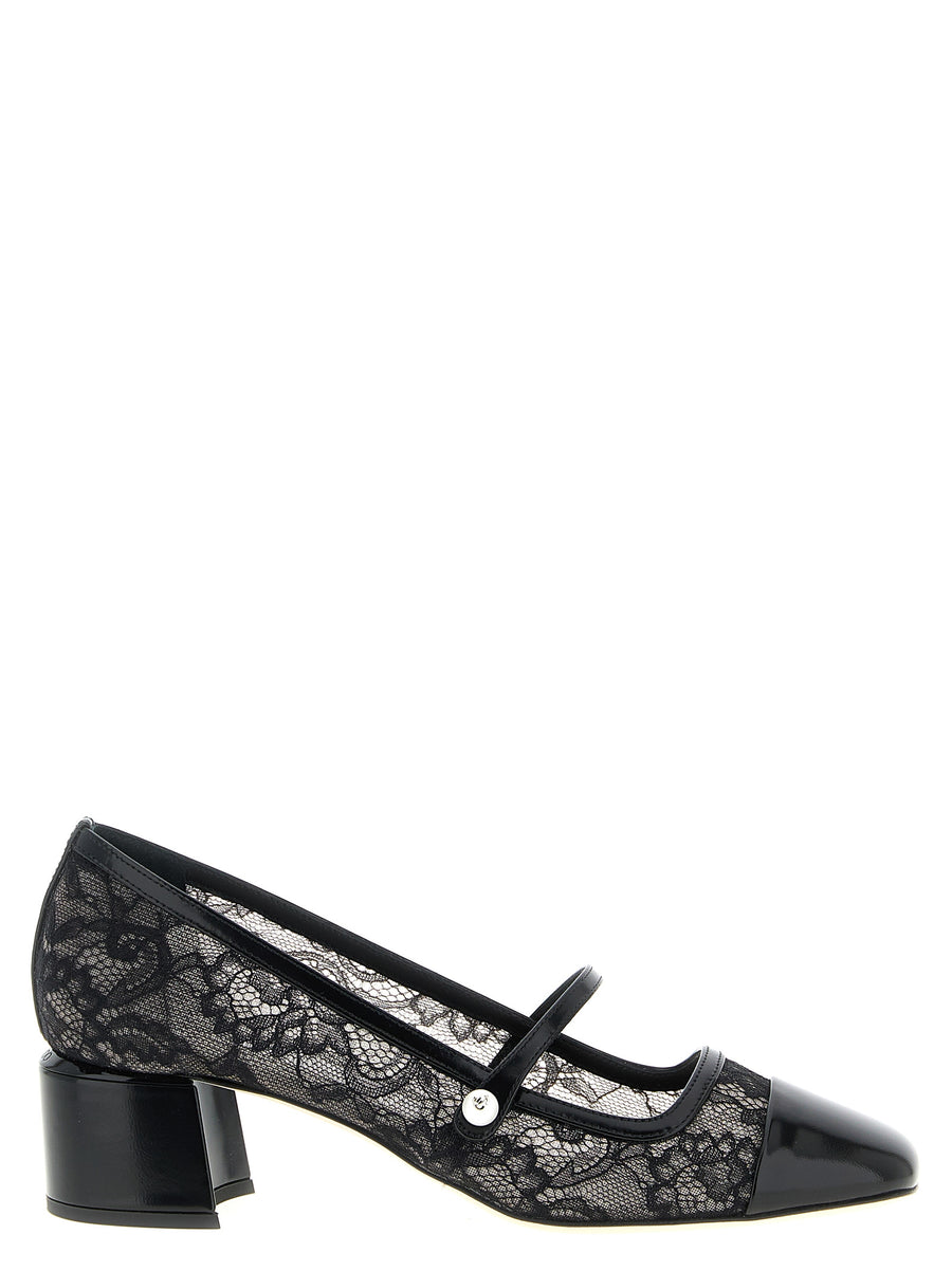Jimmy Choo Mesh pump in black