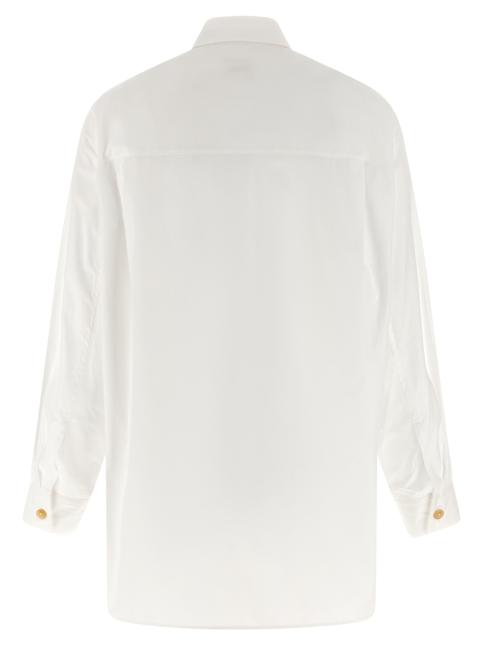 Khaite 100% Cotton blouse in white — view 2