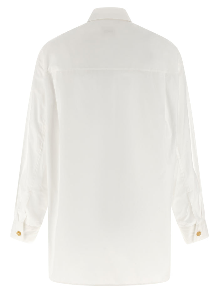Khaite 100% Cotton blouse in white — view 2