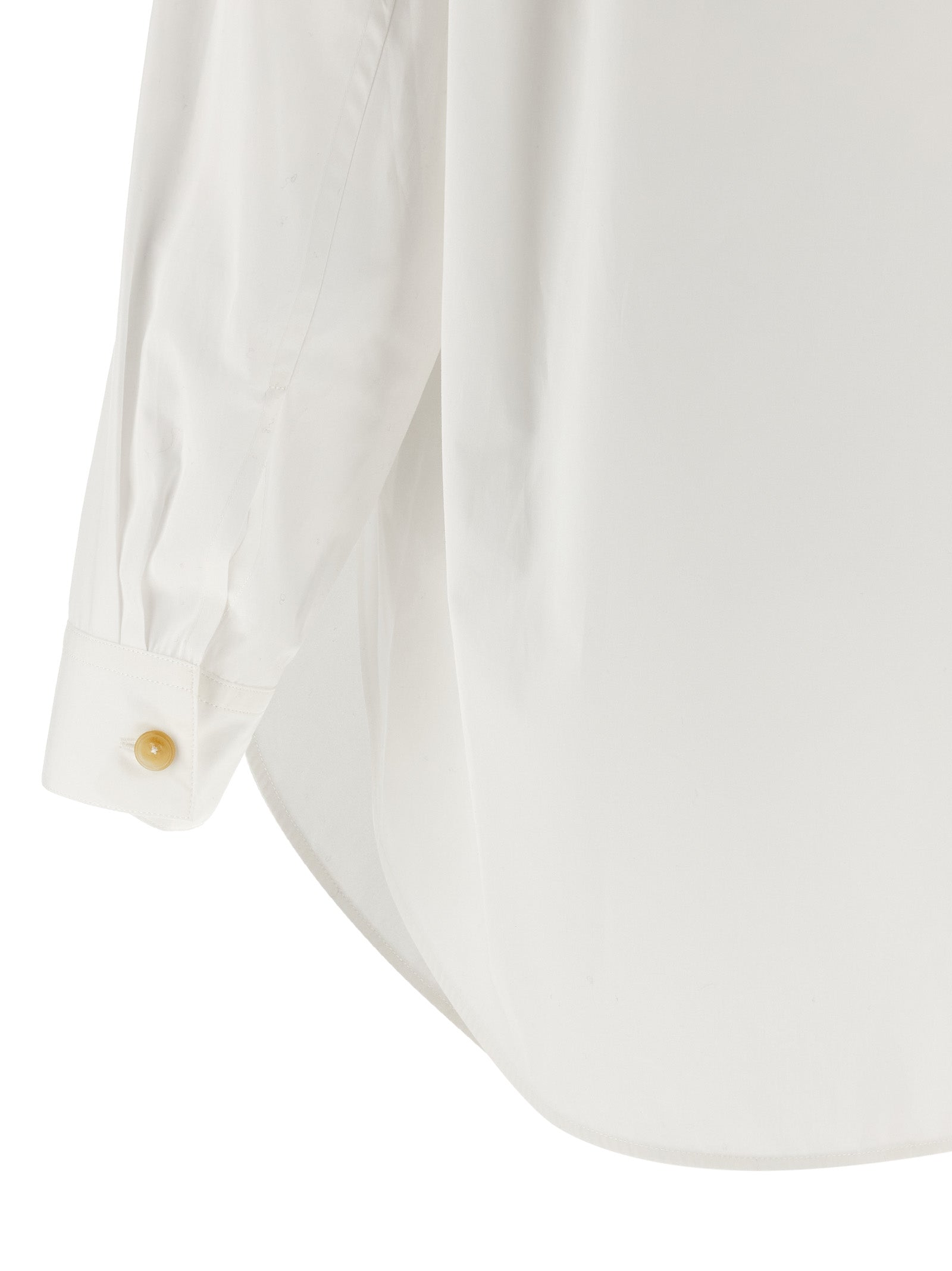 Khaite 100% Cotton blouse in white — view 4