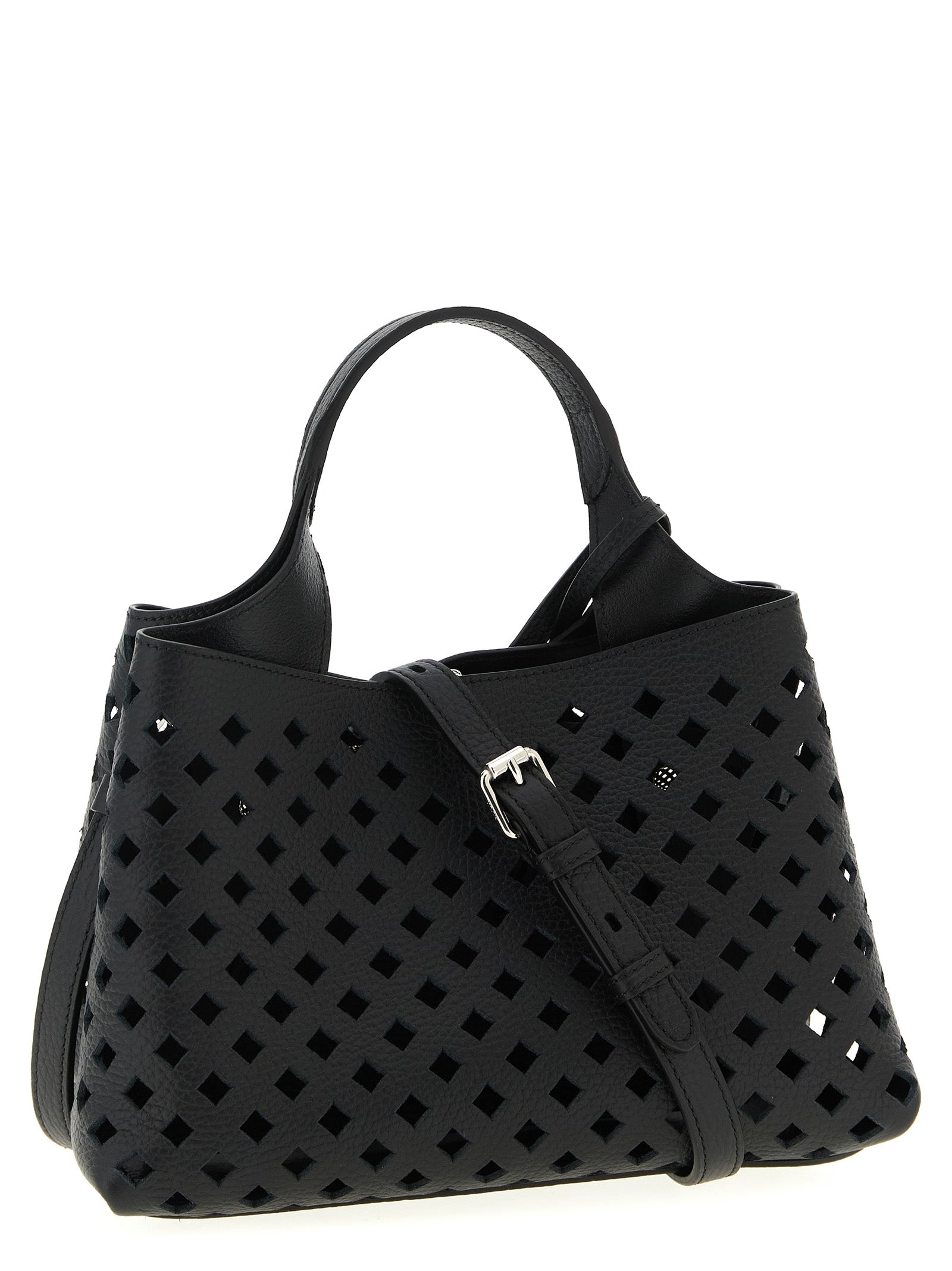 Black Calfskin Handbag Bag