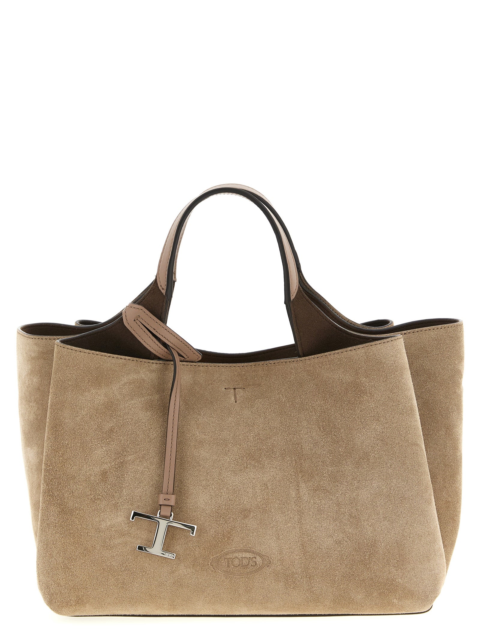 Beige Calfskin Handbag Bag
