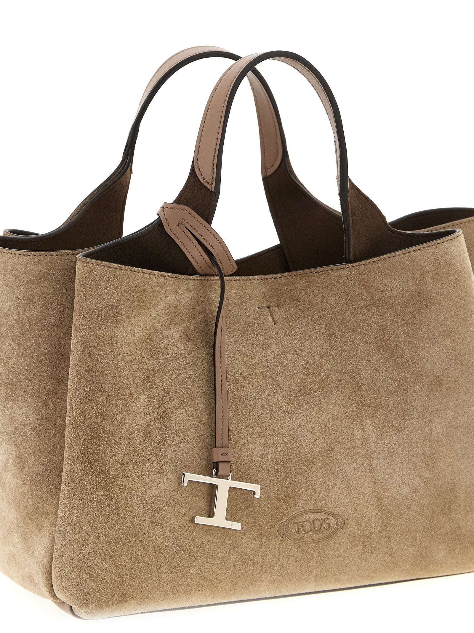 Beige Calfskin Handbag Bag