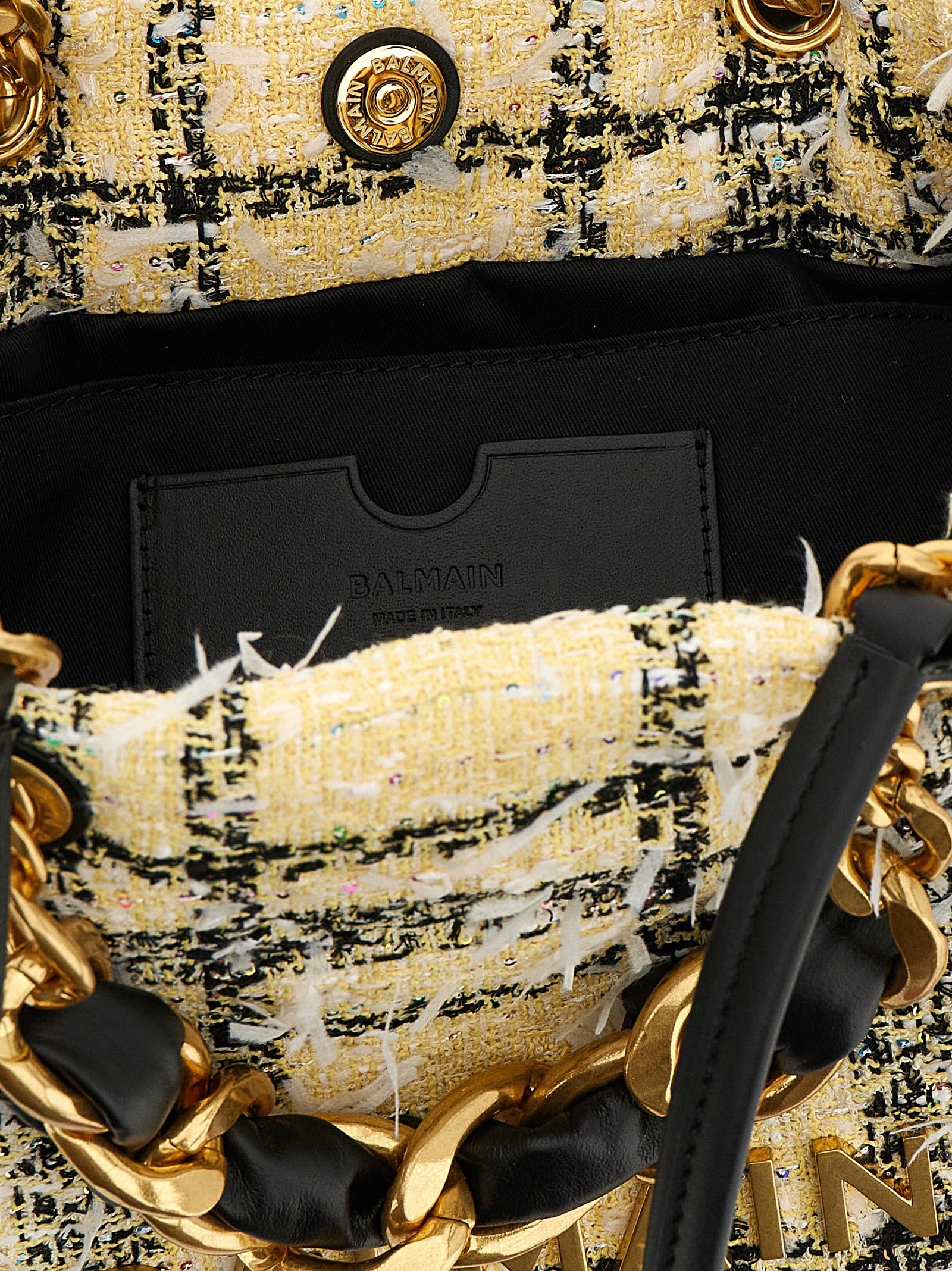 Balmain 50% polyester tote bag in multicolor — view 4