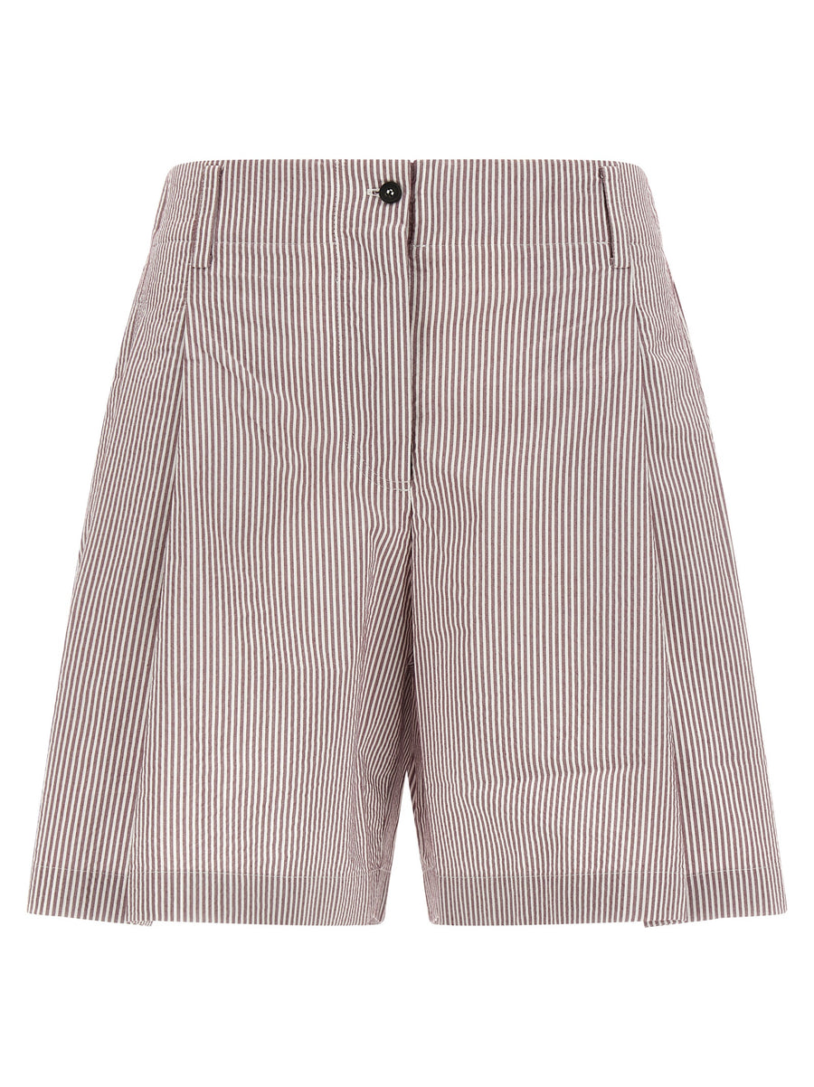 Brunello Cucinelli 60% Cotton bermuda shorts in multicolor