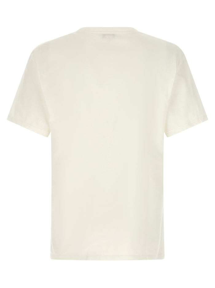 Alexander McQueen 100% cotton t-shirt in cream — view 2