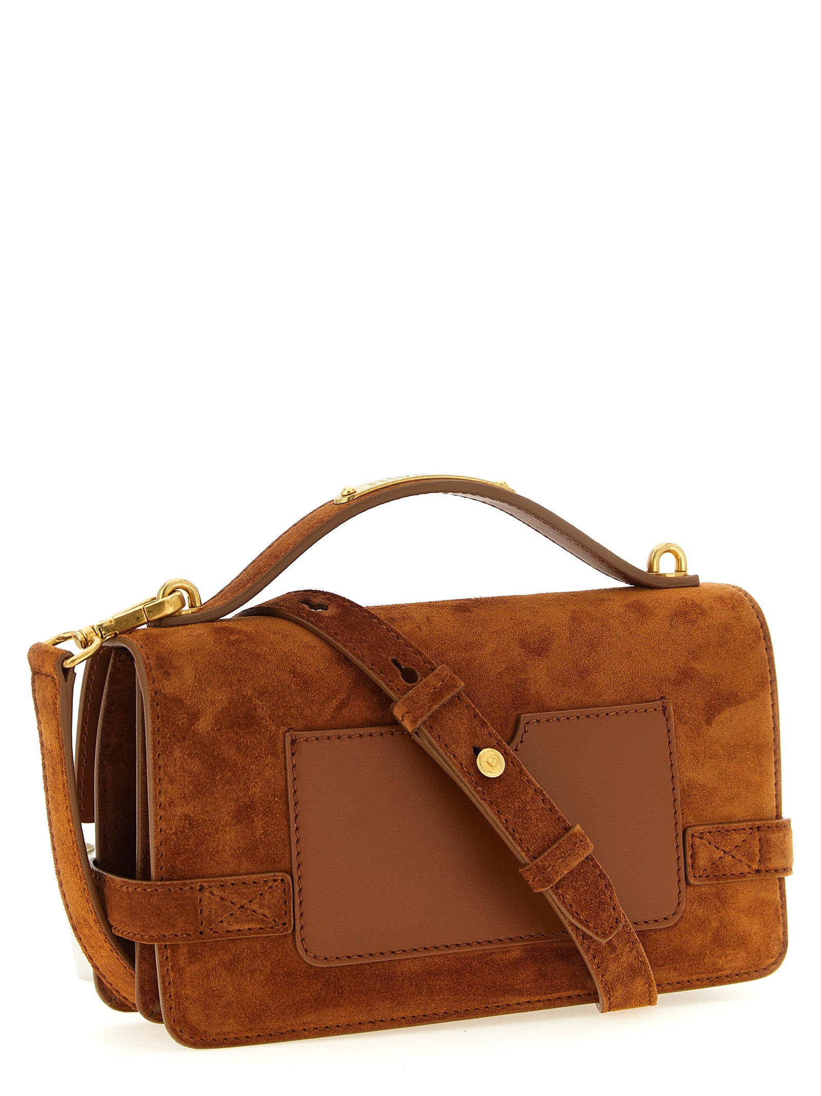 Brown Calfskin Handbag Bag