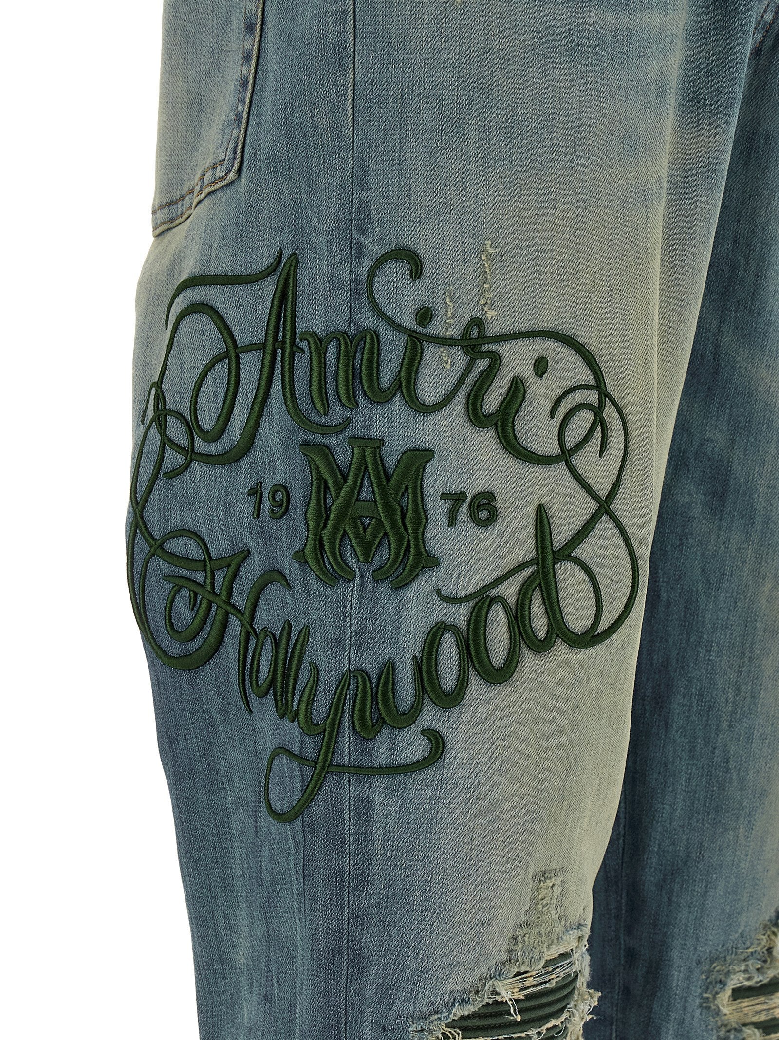 Amiri 92% Cotton jeans in blue — view 5