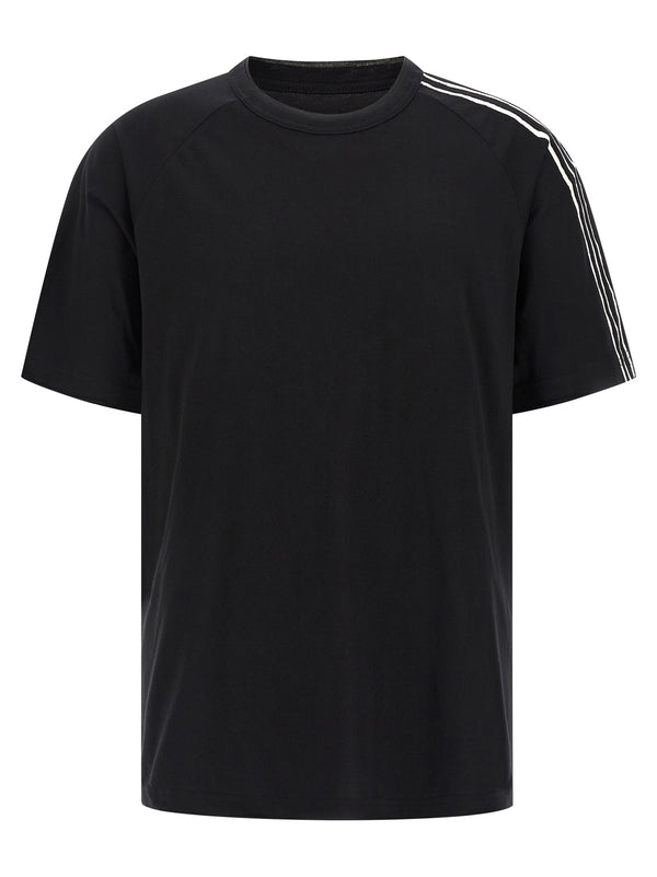 Y-3 100% Cotton t-shirt in black