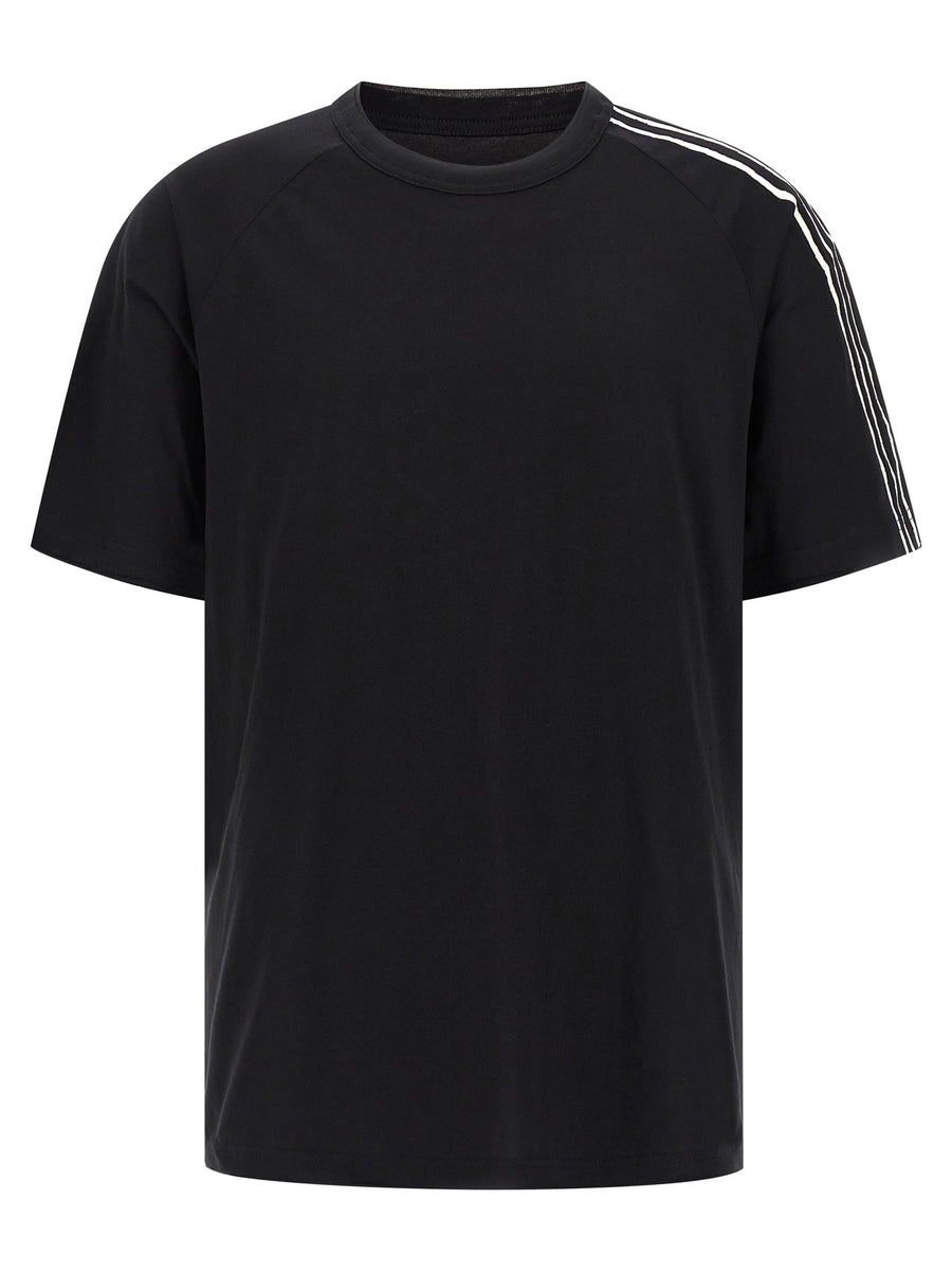 Y-3 100% Cotton t-shirt in black