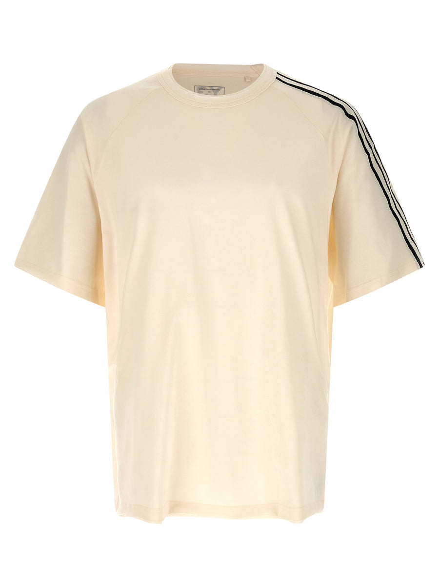 Y-3 100% Cotton t-shirt in beige
