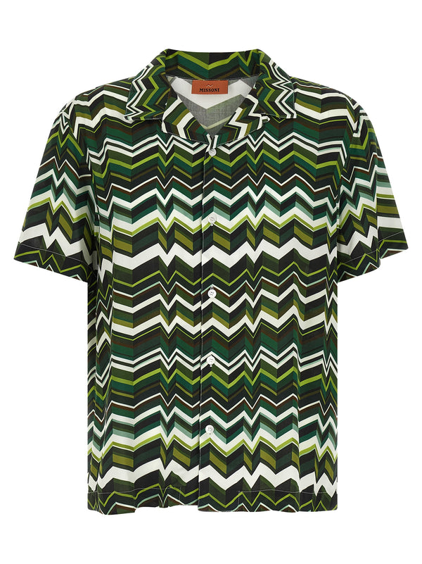 Missoni 100% viscose shirt in green