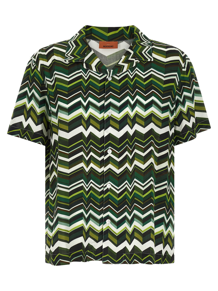 Missoni 100% viscose shirt in green
