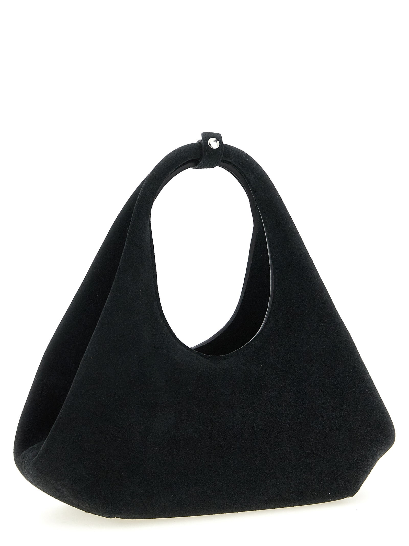 Black Cowhide Handbag Bag