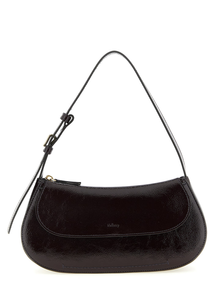 Purple Calfskin Shoulder Bag
