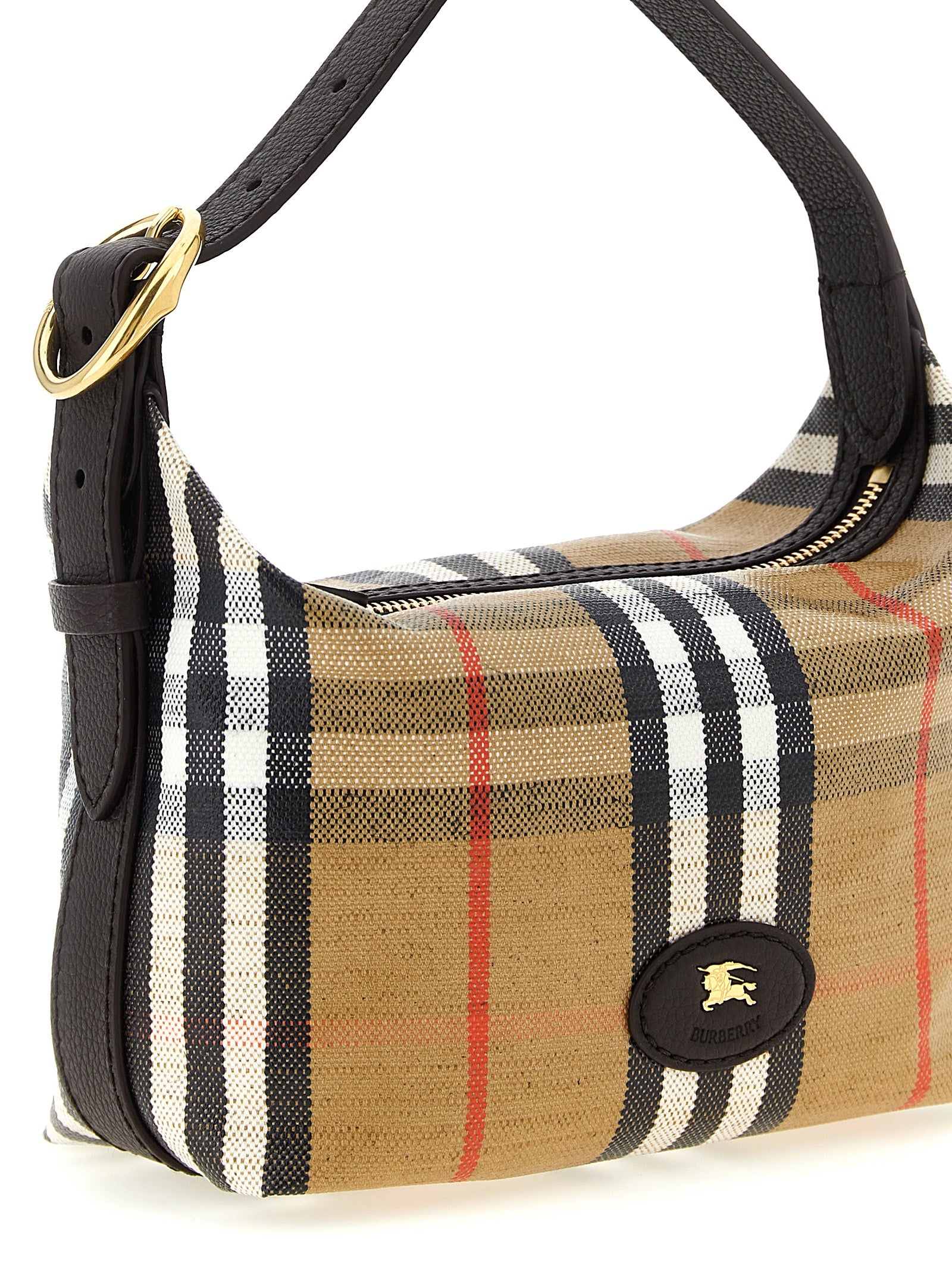 Beige Cotton Handbag Bag