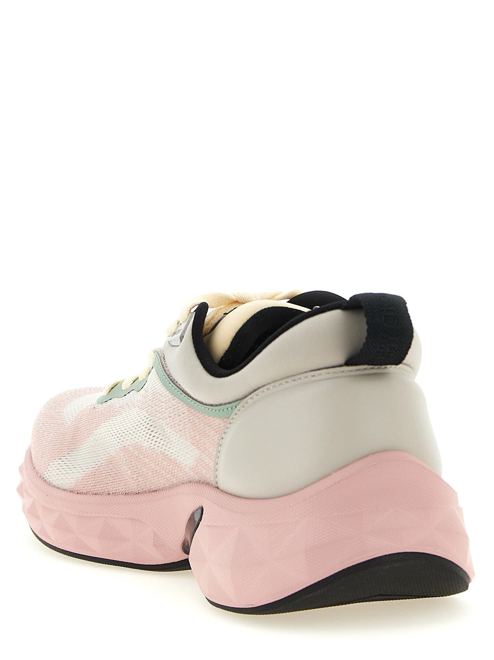 Jimmy Choo 50% Fabric sneaker in pink — view 3