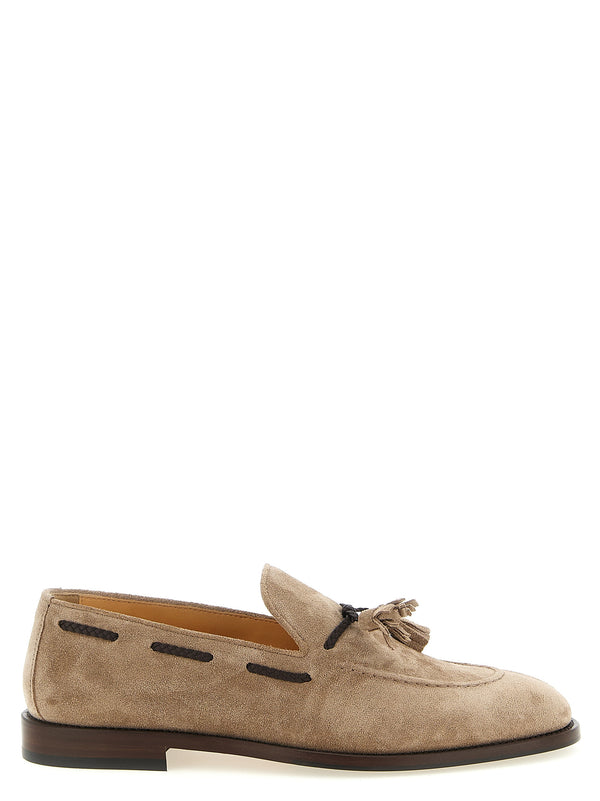 Brunello Cucinelli 100% Calfskin Leather loafer in brown