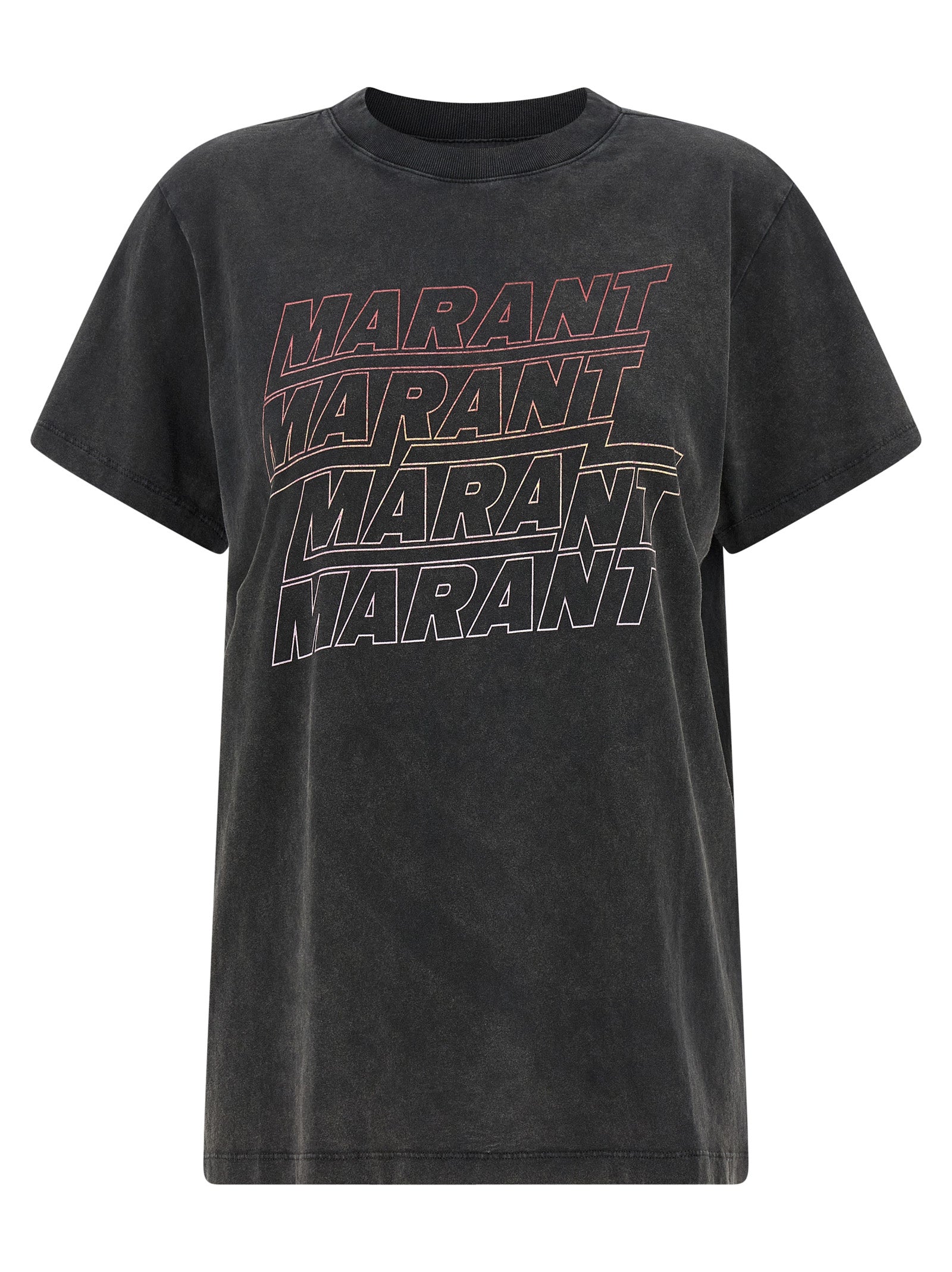 Marant Etoile 100% cotton t-shirt in gray