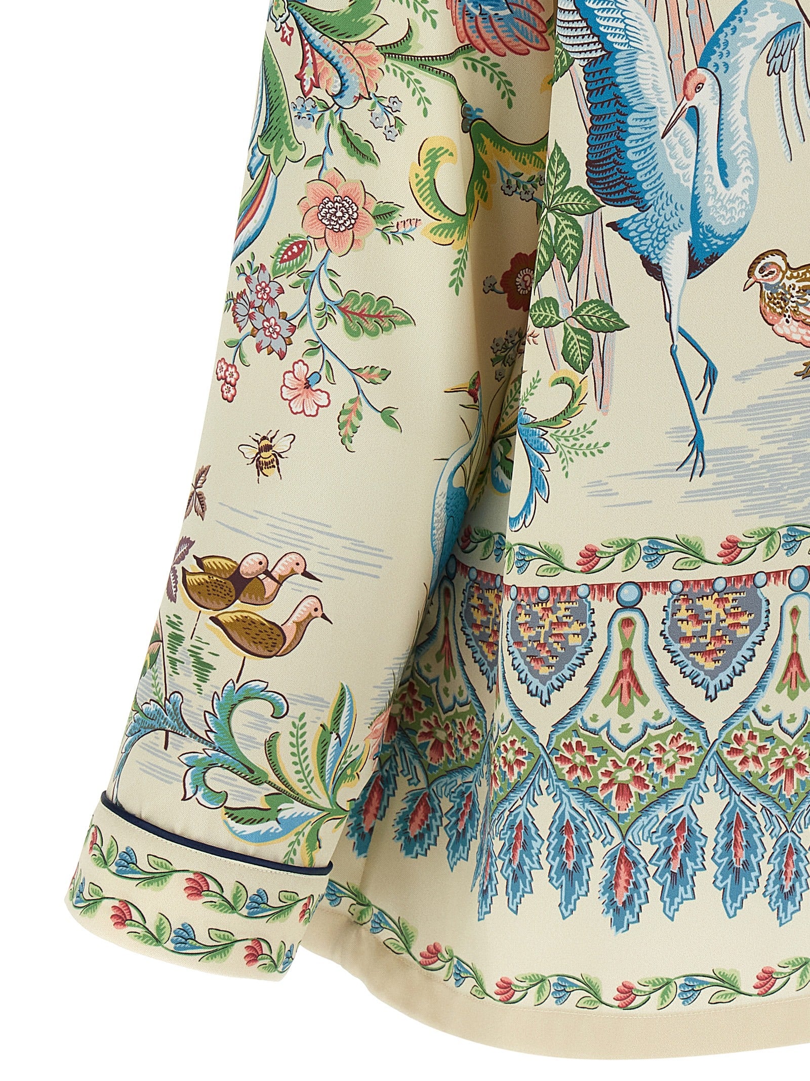 Etro 100% Polyester blouse in beige — view 4