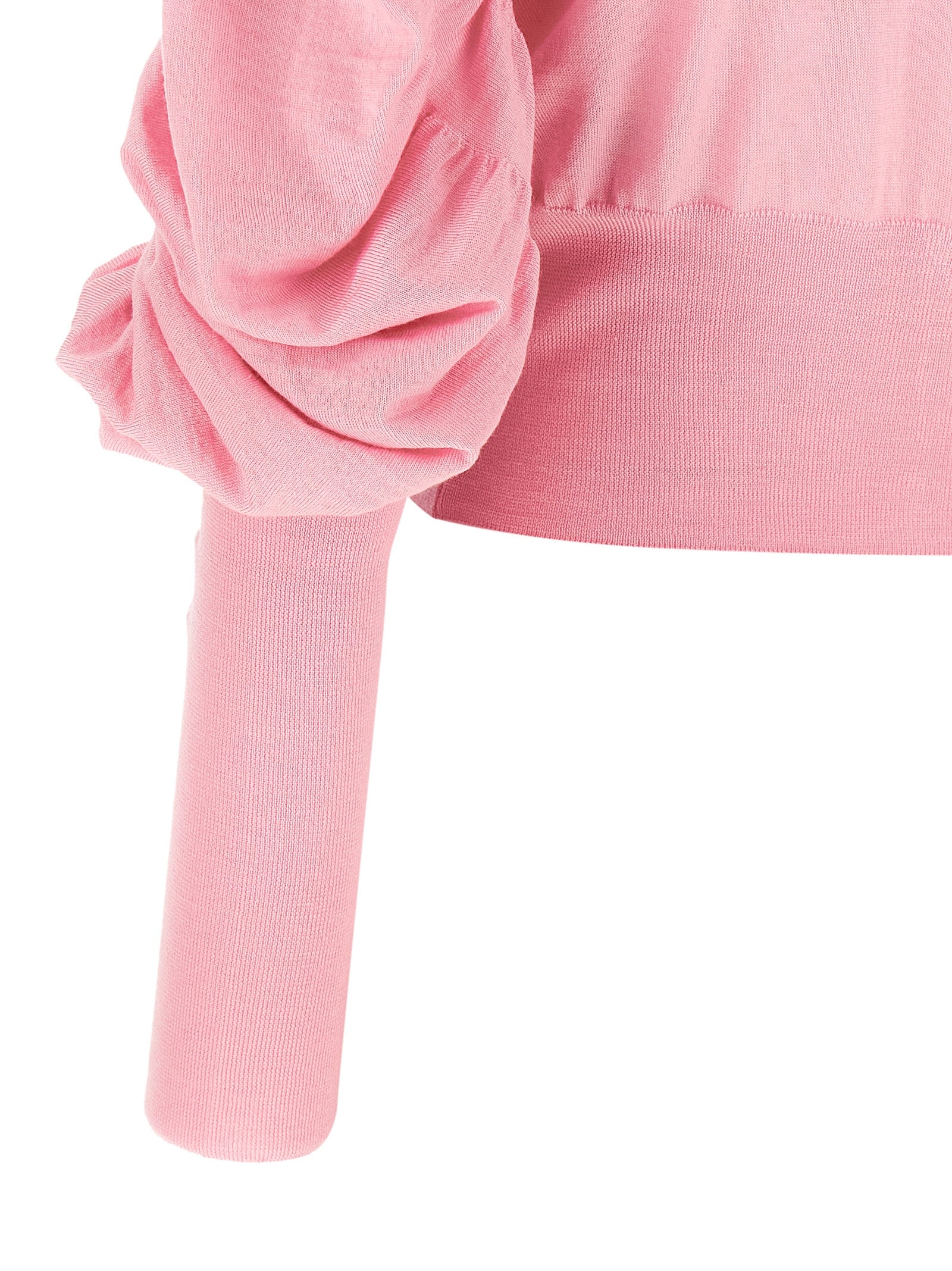 Vivienne Westwood 70% wool cardigan in pink — view 4