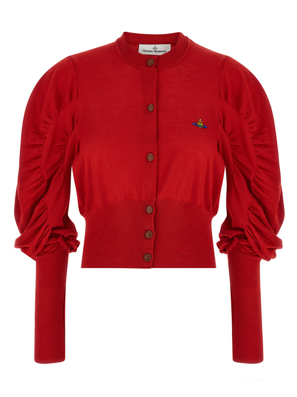 Vivienne Westwood 70% wool cardigan in red