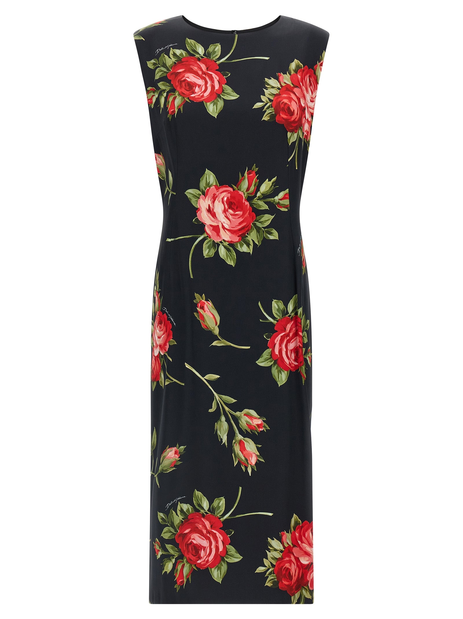 Dolce & Gabbana 96% viscose dress in black