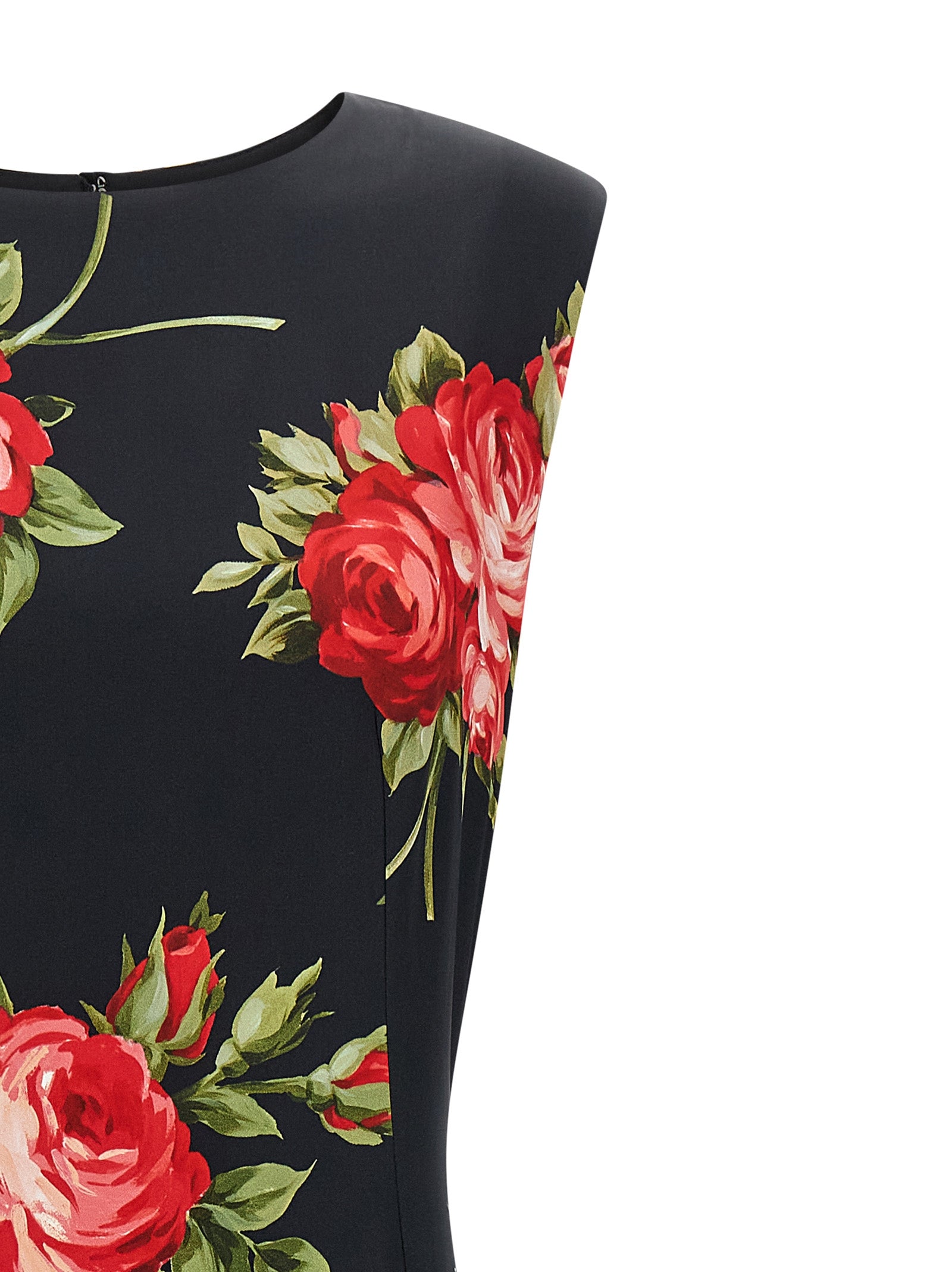 Dolce & Gabbana 96% viscose dress in black — view 3
