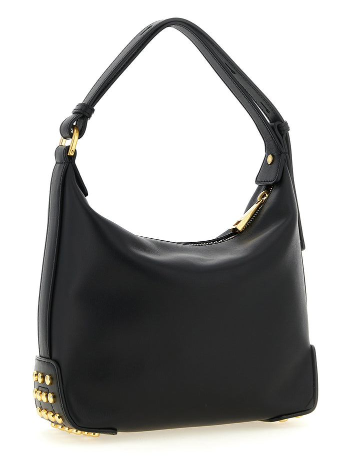 Tod's 100% Calfskin Leather shoulder bag in black — view 2