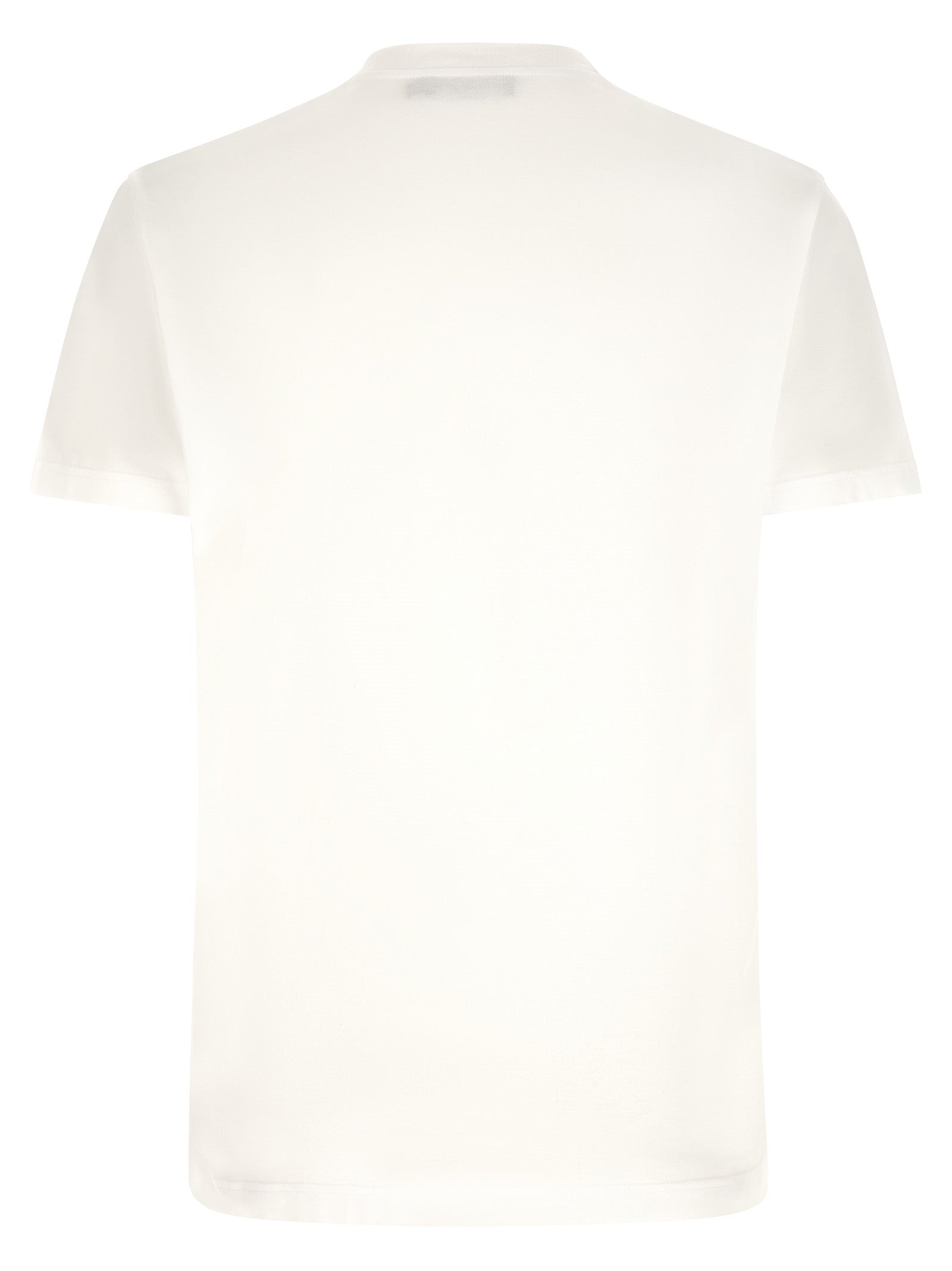 Dolce & Gabbana 100% cotton t-shirt in white — view 2