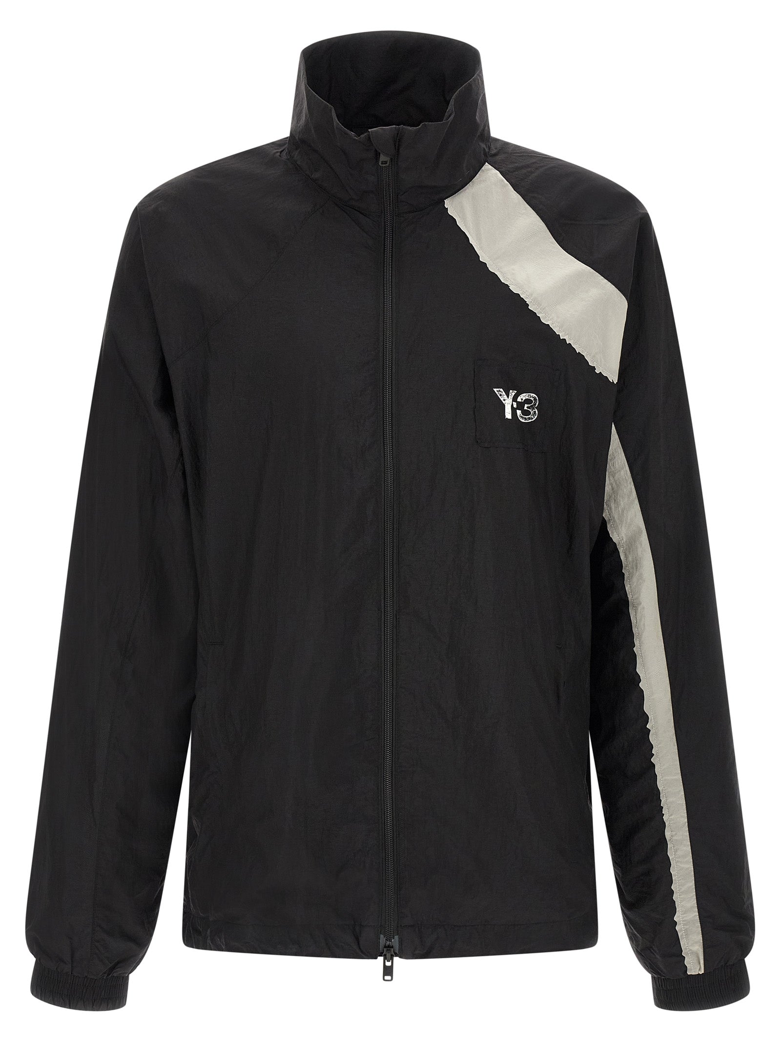 Y-3 100% Polyamide jacket in black