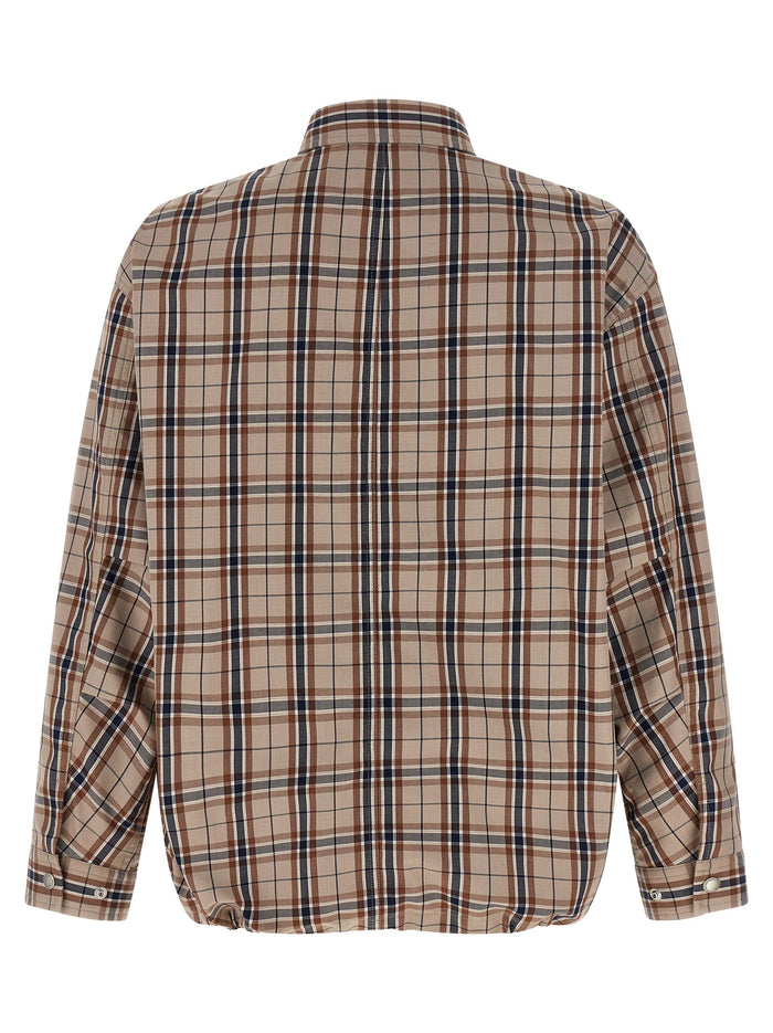 Comme des Garçons 50% Cotton overshirt in beige — view 2