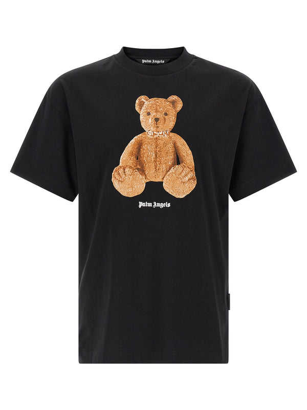 Palm Angels 100% Cotton t-shirt in black