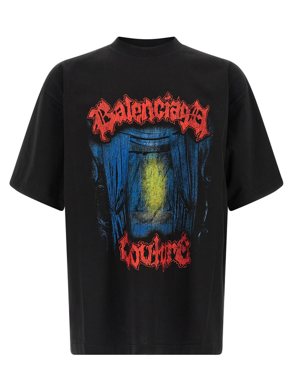 Balenciaga 100% Cotton t-shirt in black