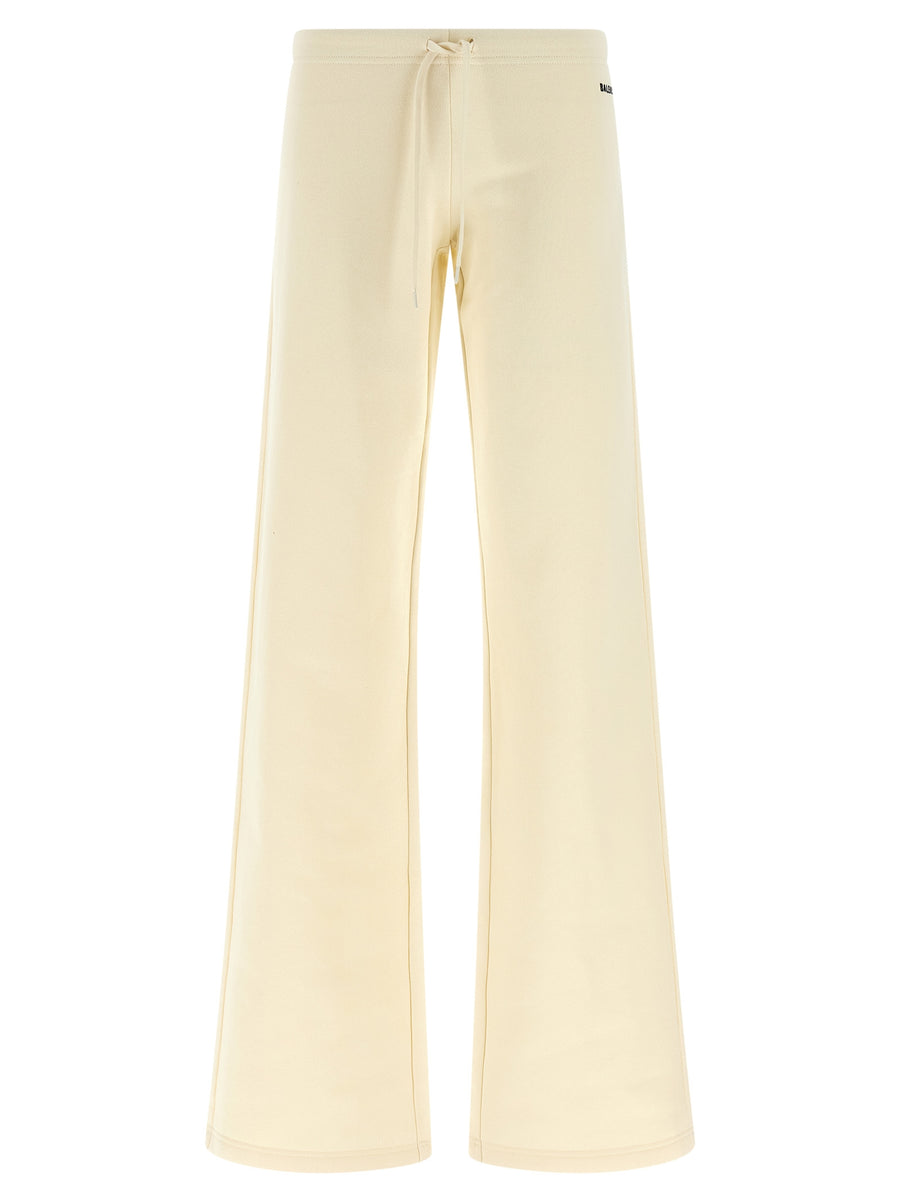 Balenciaga 100% Cotton joggers in white