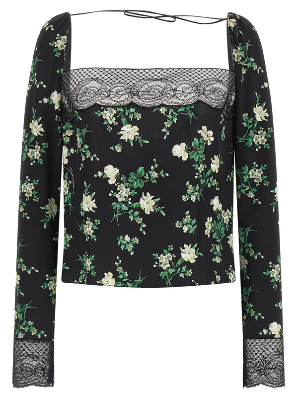 Dolce & Gabbana 88% Silk blouse in black