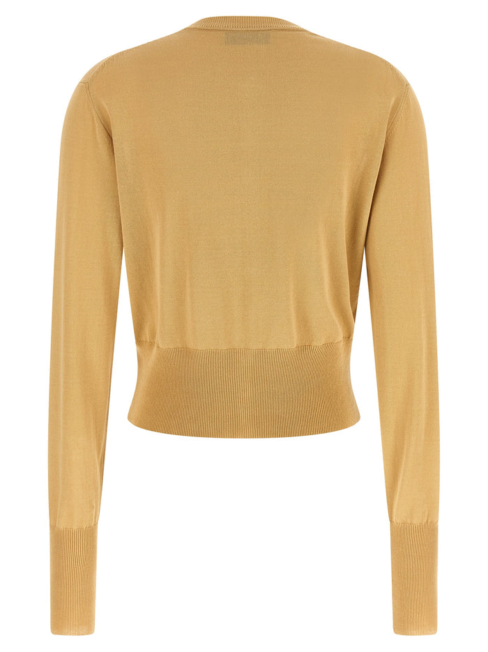 Vivienne Westwood 100% Cotton cardigan in beige — view 2