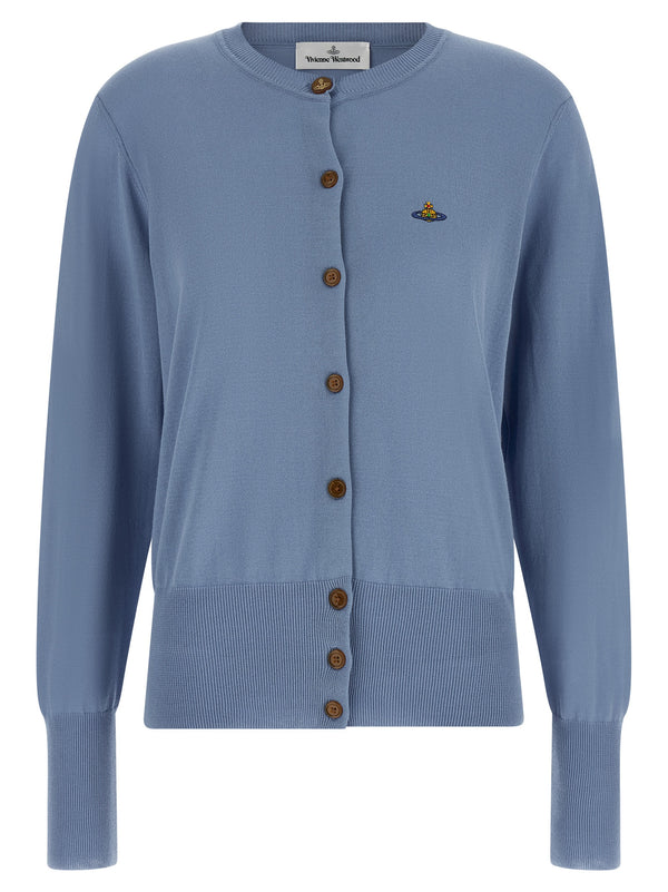 Vivienne Westwood 100% Cotton cardigan in blue
